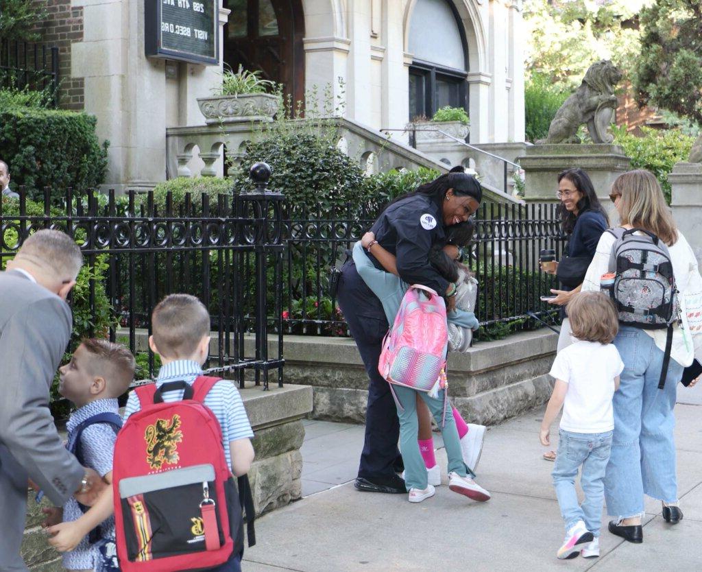 Lower School students return to campus